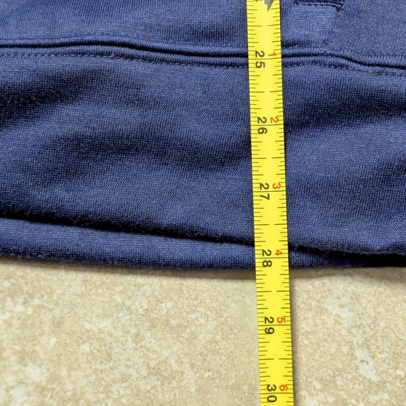 NWOT GAP Navy Logo Hooded Sweatshirt Size Large - Picture 3 of 7